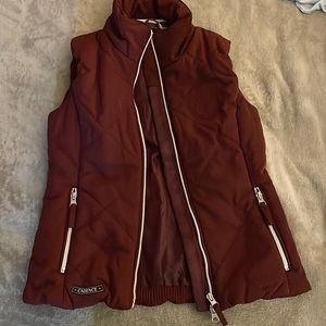Maroon Horze Crescendo Vest 9-10 yrs